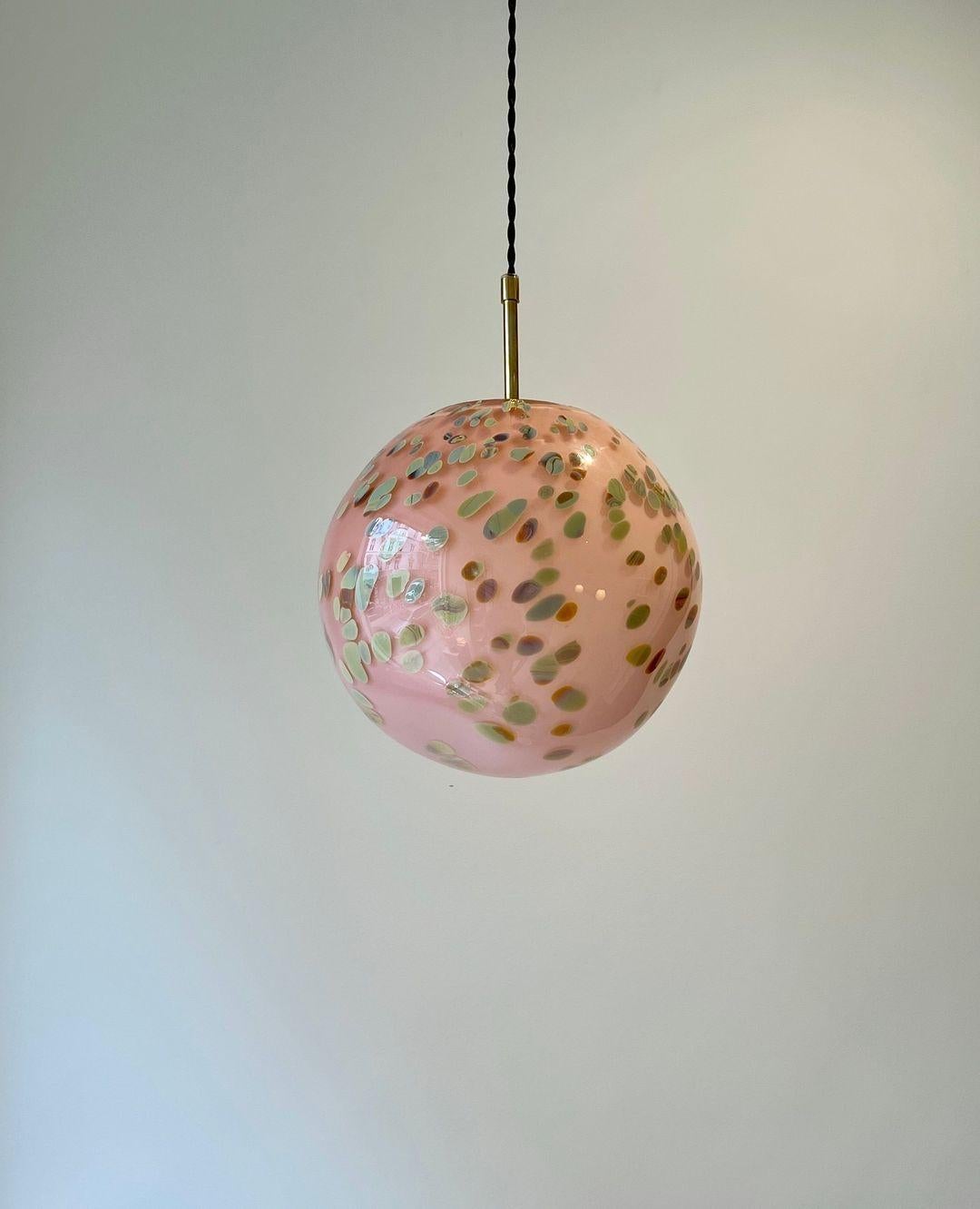 Post-Modern Bubblegum Light Sprinkles Bon Bon Pendant Lamp by Helle Mardahl