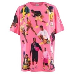 Loewe Bubblegum Pink Cotton Jersey Show-on-a-Shirt SS22 T-Shirt