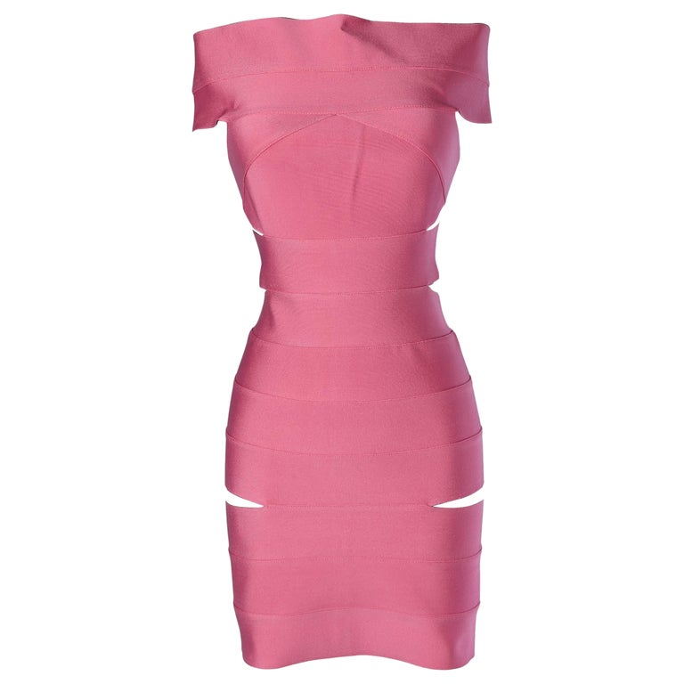 bubblegum pink mini dress Caprice Halter Knit Mini Dress / Bubblegum Pink | MESHKI