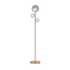 Bubbles PT3 Satin-Finished Borosilicate Glass Floor Lamp