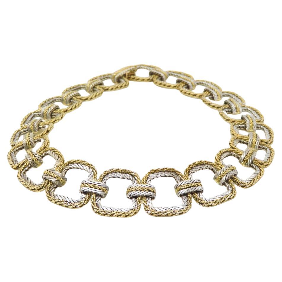 Moderno Collana in oro da 165 grammi di Buccellati in vendita