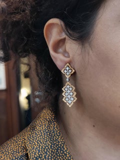 BUCCELLATI 18 karat gold Rombi Earrings