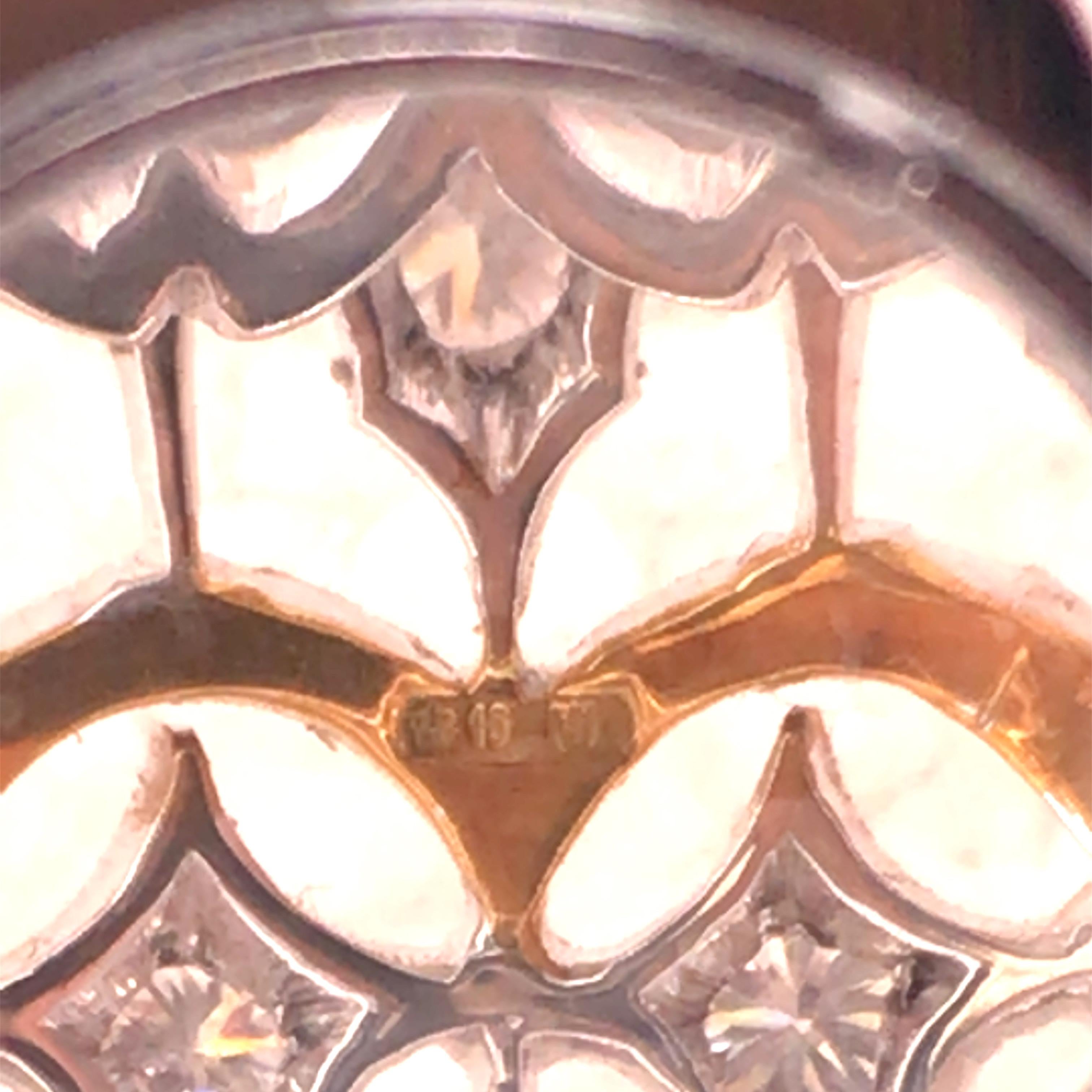 Buccellati, 18K Gold Diamond Brooch 1