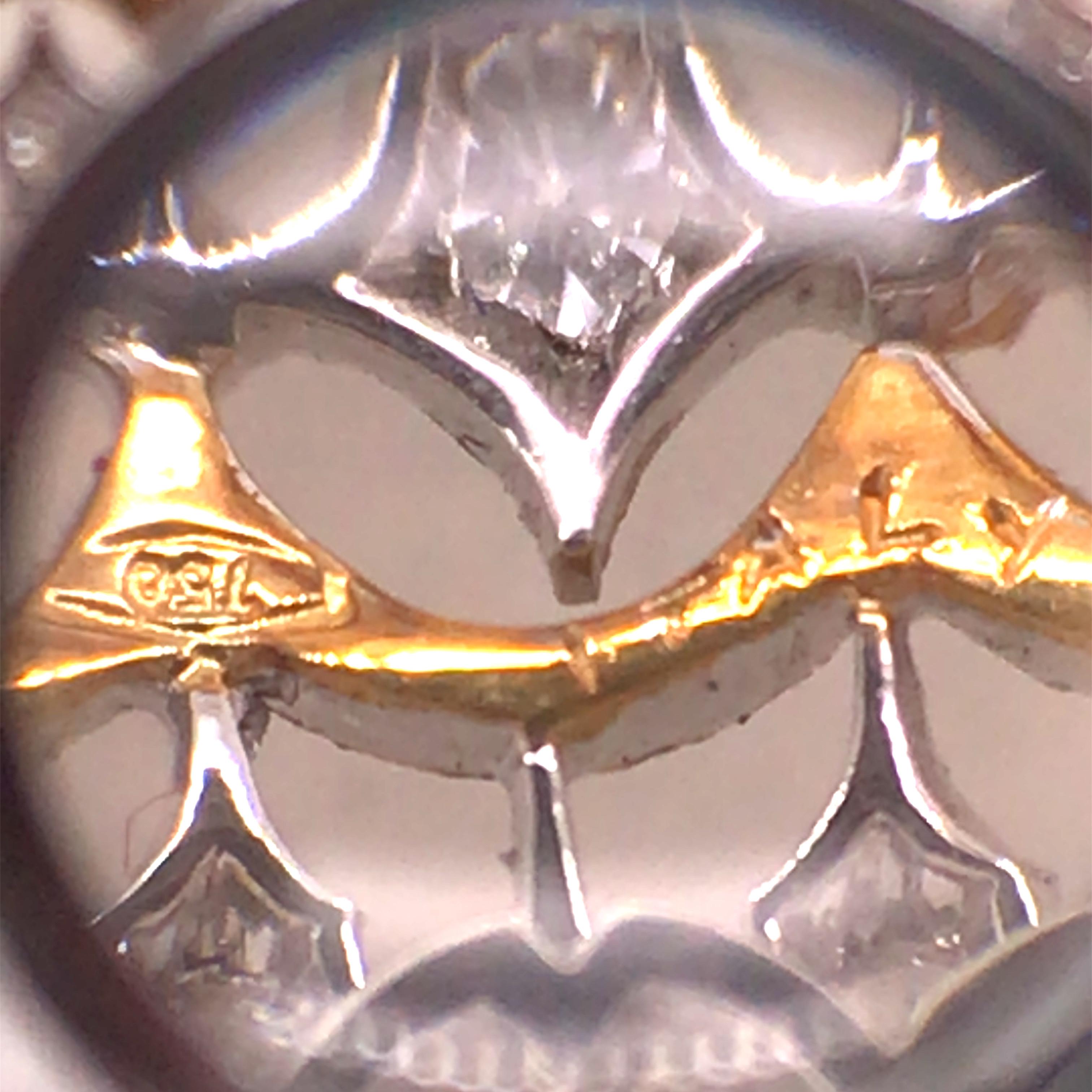 Buccellati, 18K Gold Diamond Brooch 2