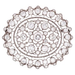 Buccellati, 18K Gold Diamond Brooch