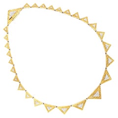 Buccellati, 18K Gold Diamond Necklace