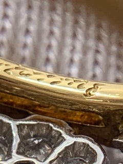 Buccellati 18k Gold Full Pave Eternelle Diamond Ring, Size 50, 2022