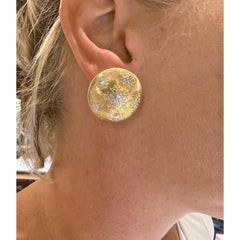 Orecchini a bottone Geminato in oro 18k Buccellati
