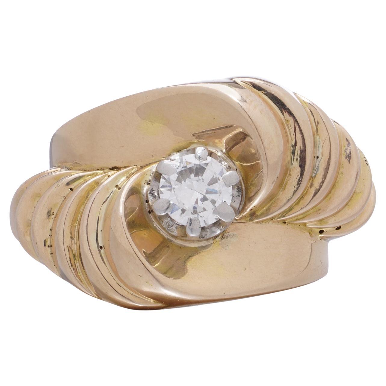 Buccellati 18K Yellow Gold 0.62 ct. Diamond Band Ring
