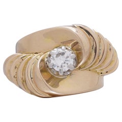 Buccellati 18K Yellow Gold 0.62 ct. Diamond Band Ring