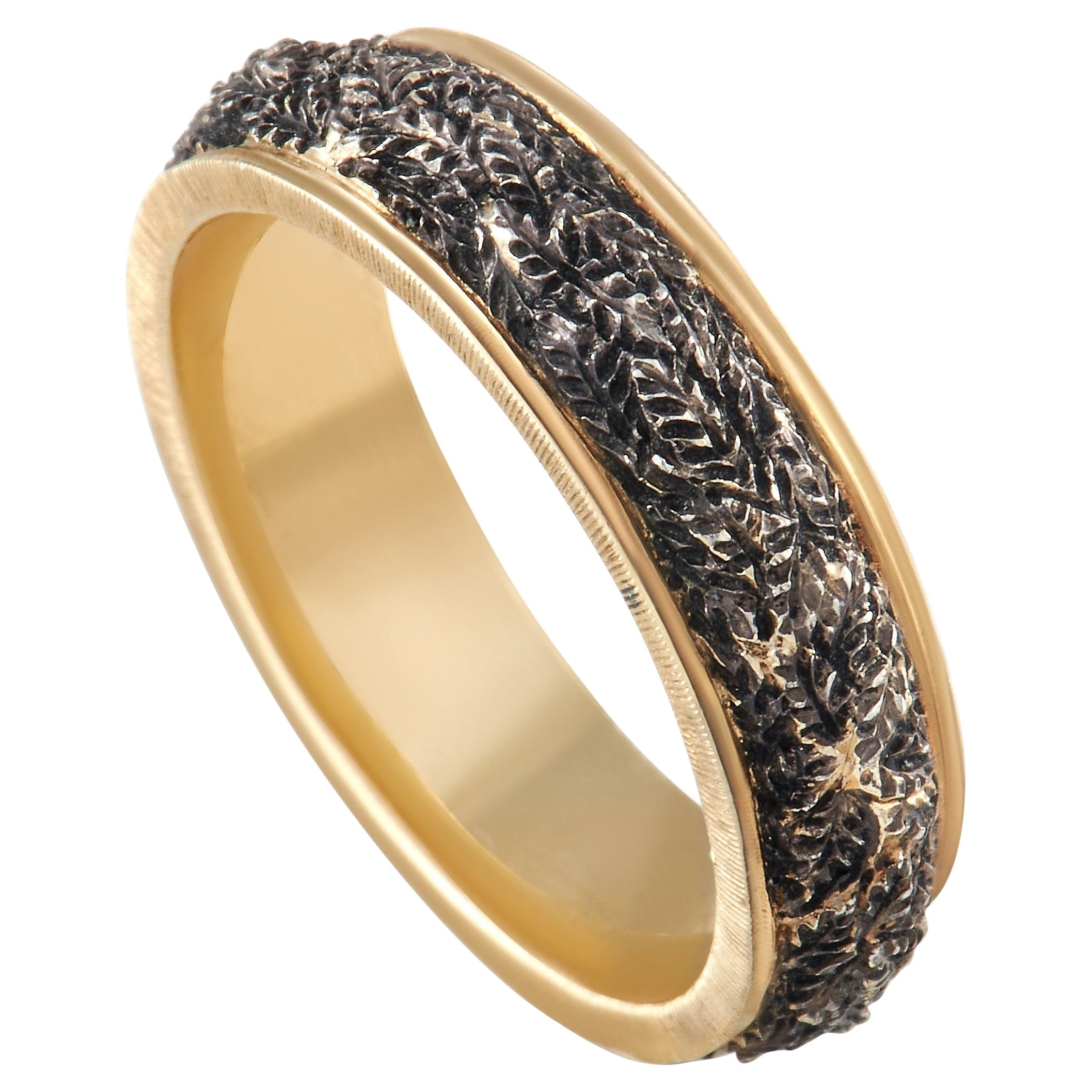 Buccellati 18K Yellow Gold Band Ring