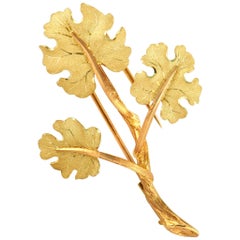 Buccellati 18 Karat Yellow Gold Brooch