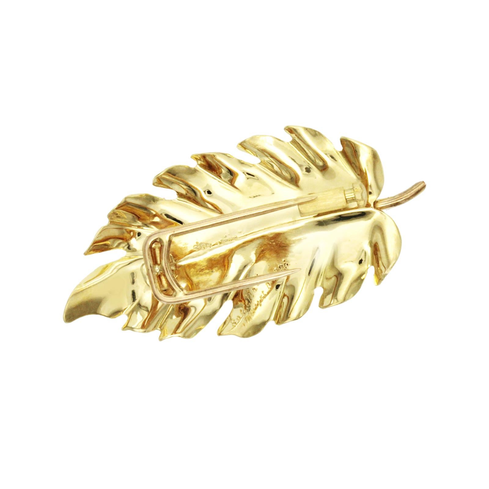 gold leaf pin