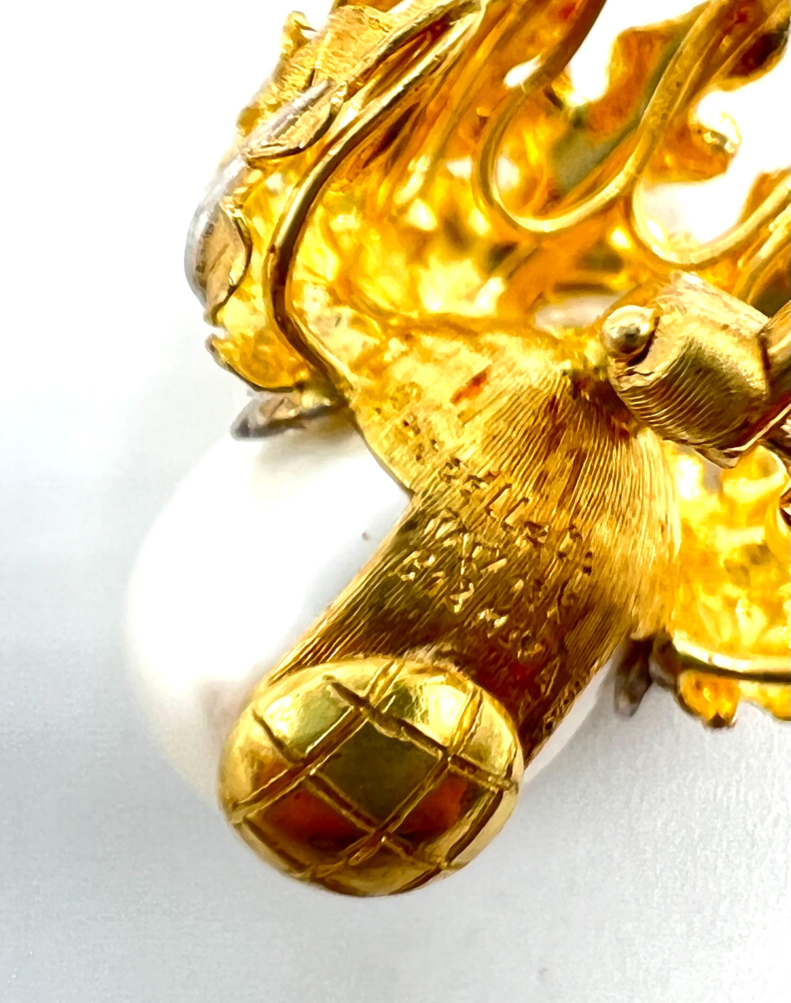 Buccellati 18kt Yellow Gold South Sea Pearl Earrings 1