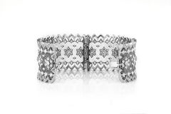 Buccellati 29.00 Carat Diamond Lace Cuff Bracelet