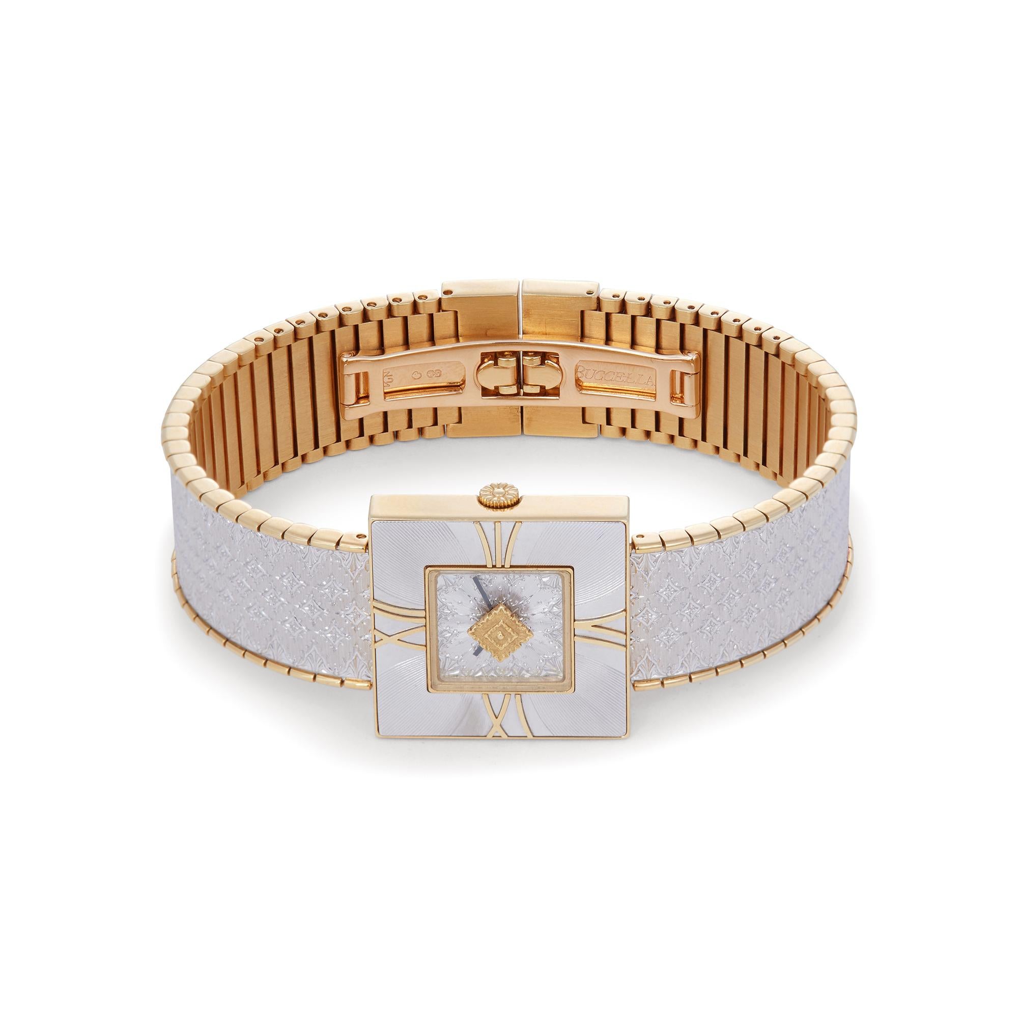 Contemporary Buccellati 'Agalmachron' Gold Watch