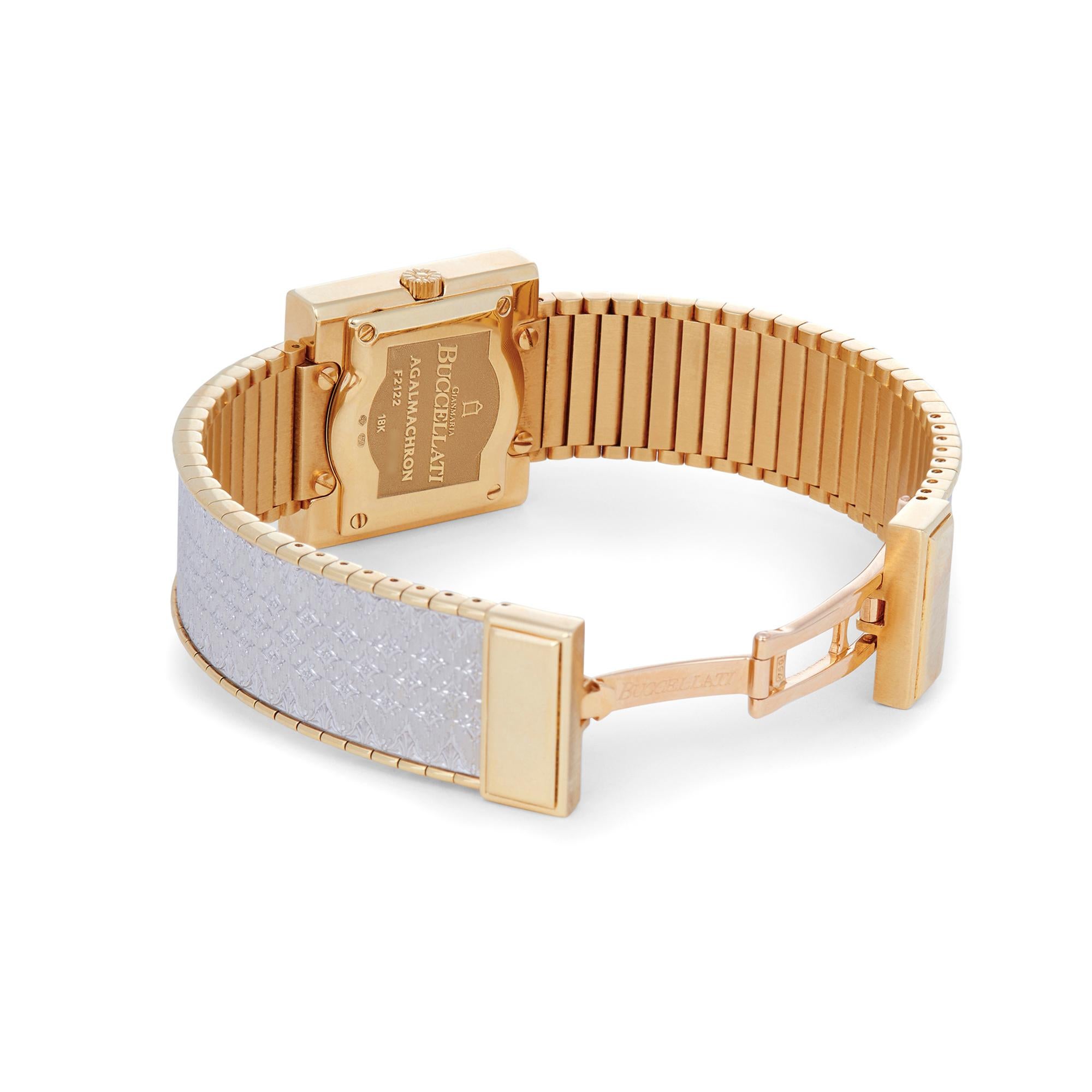 Buccellati 'Agalmachron' Golduhr im Zustand „Hervorragend“ in New York, NY