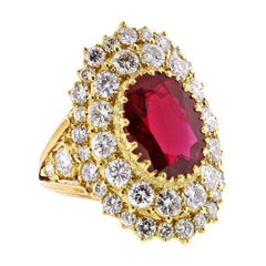 Buccellati, AGL Certified Ruby and Diamond Ring