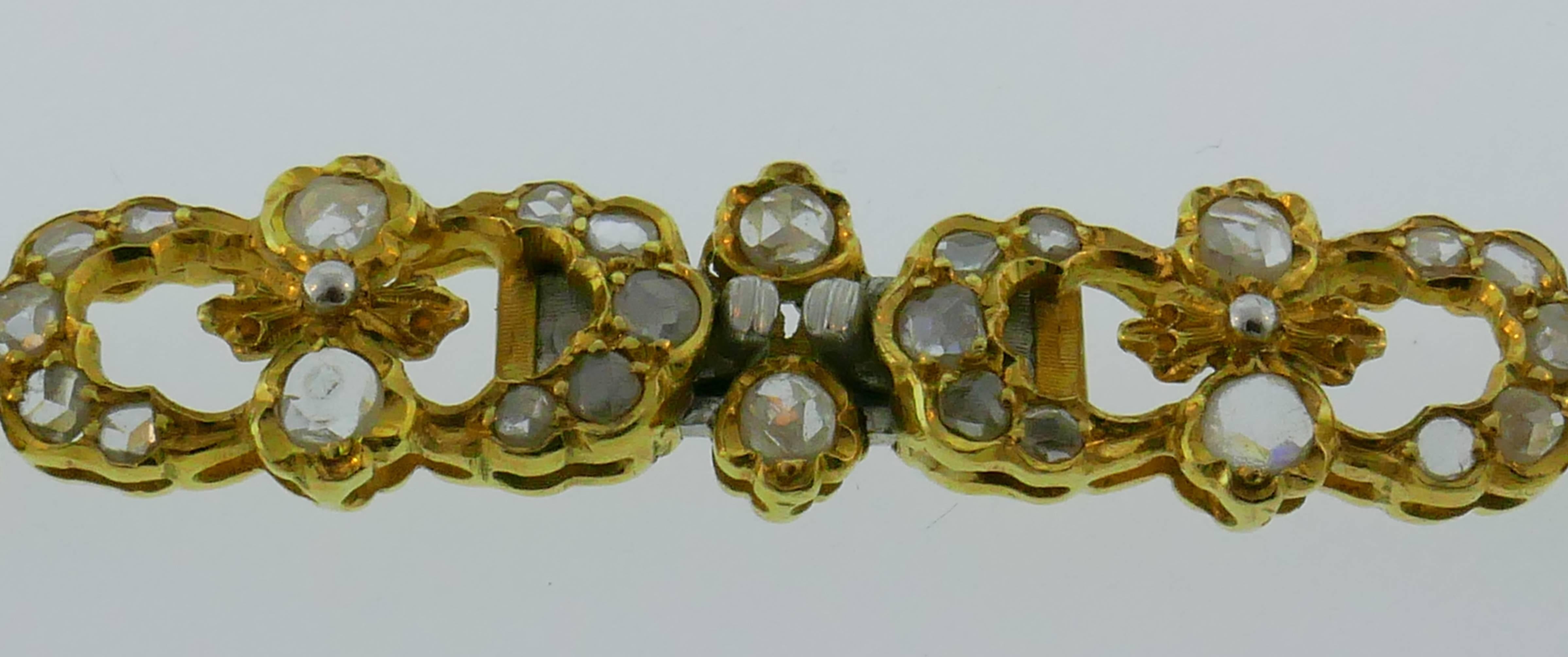 Buccellati Vintage Necklace 18k Gold Baroque Pearl Diamond 3