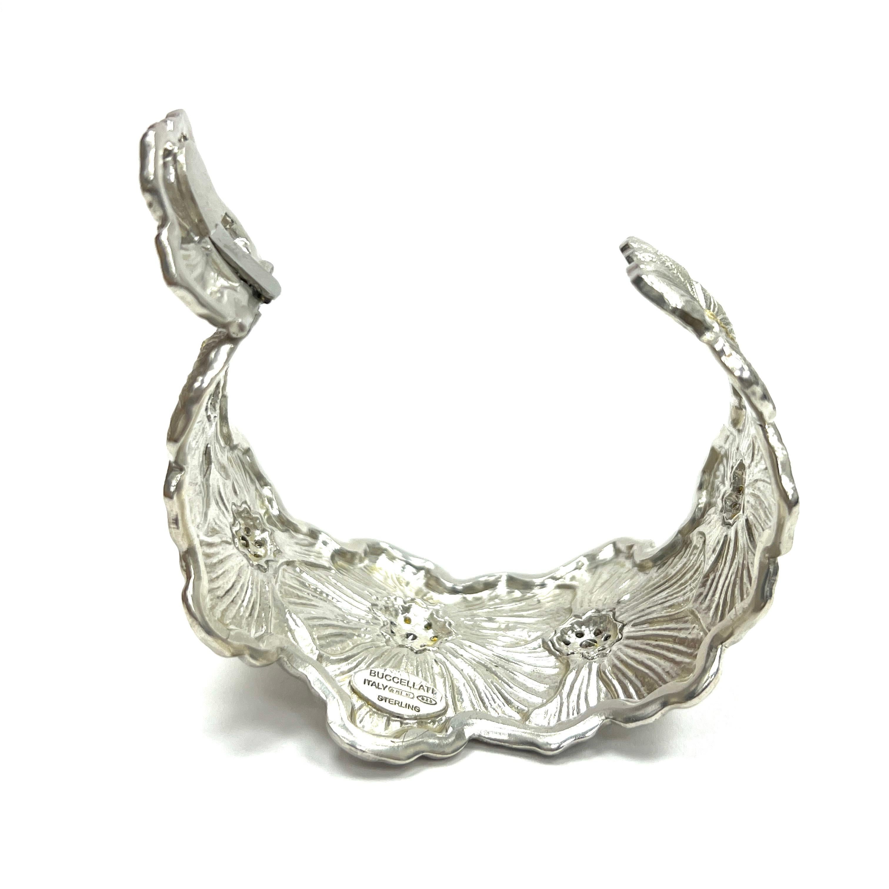 Buccellati Blossoms Diamond Cuff Bracelet 5