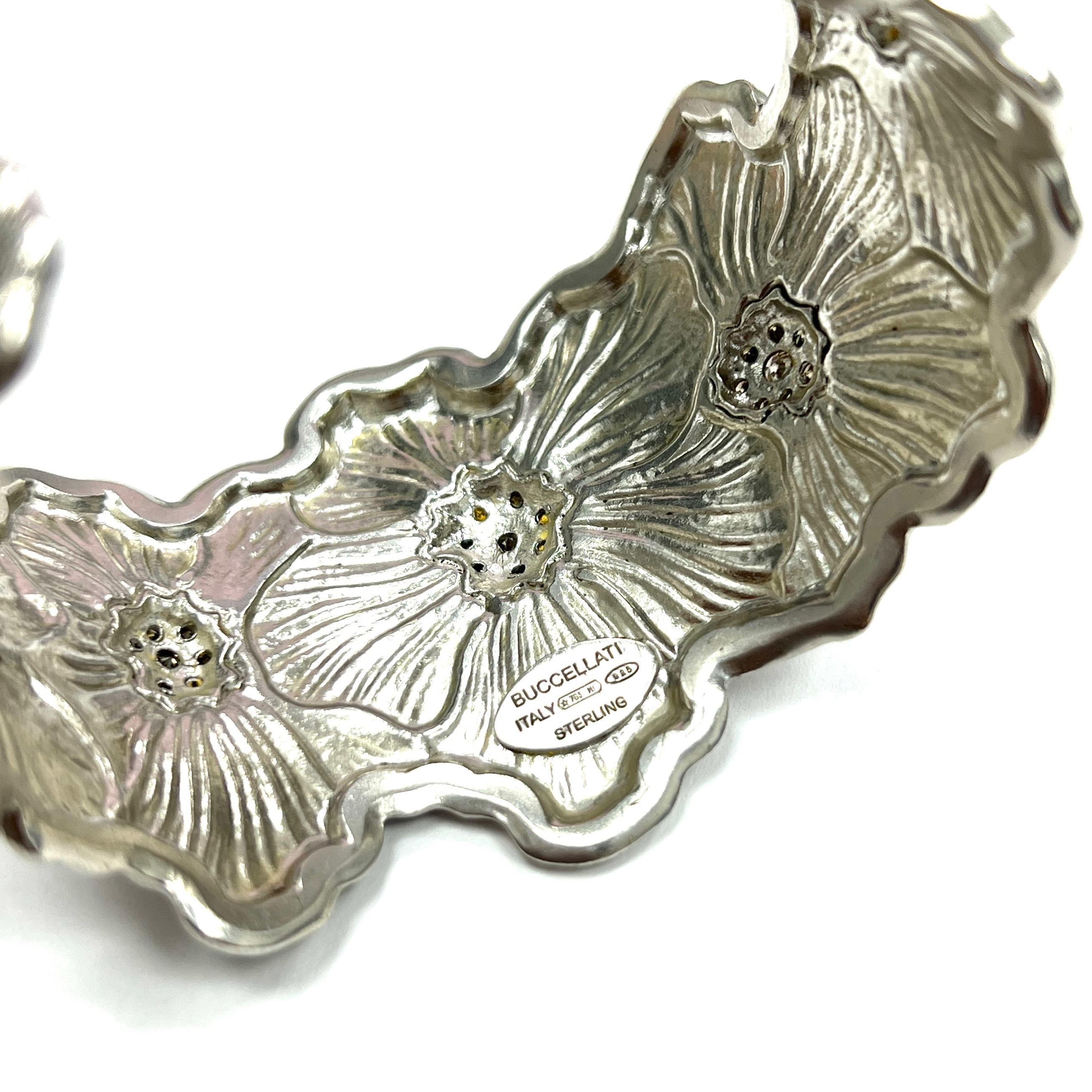 Buccellati Blossoms Diamond Cuff Bracelet 6