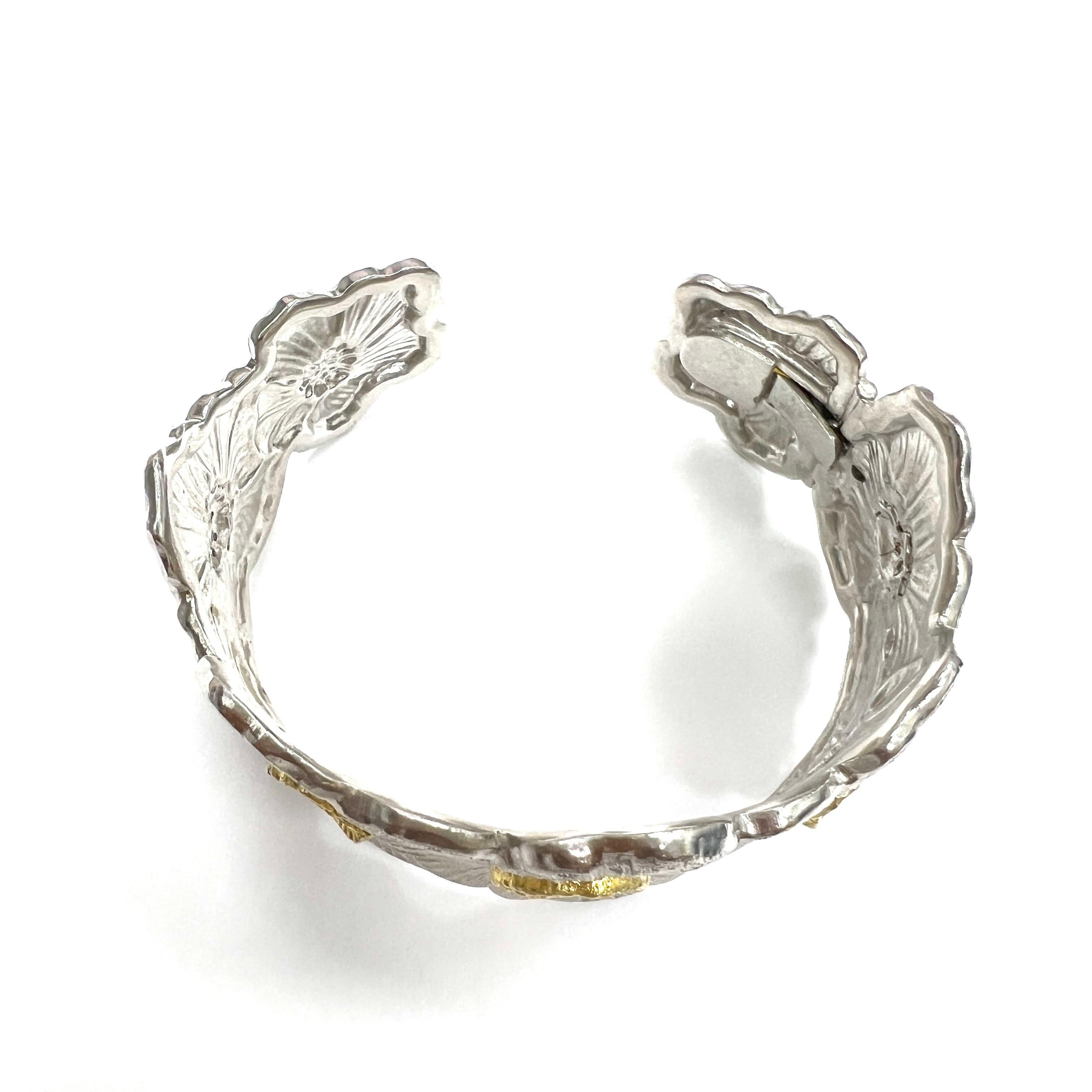 Buccellati Blossoms Diamond Cuff Bracelet 3
