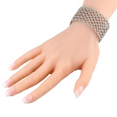 Buccellati Crepe de Chine 18K White Gold Bracelet
