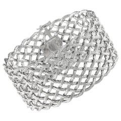 Buccellati Crepe de Chine 18K White Gold Bracelet