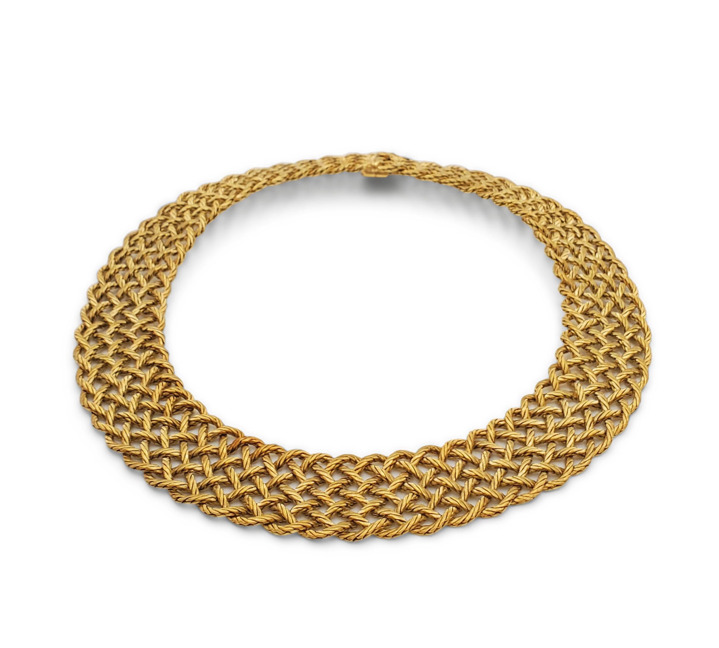 Buccellati 'Crepe de Chine' Goldhalskette 1