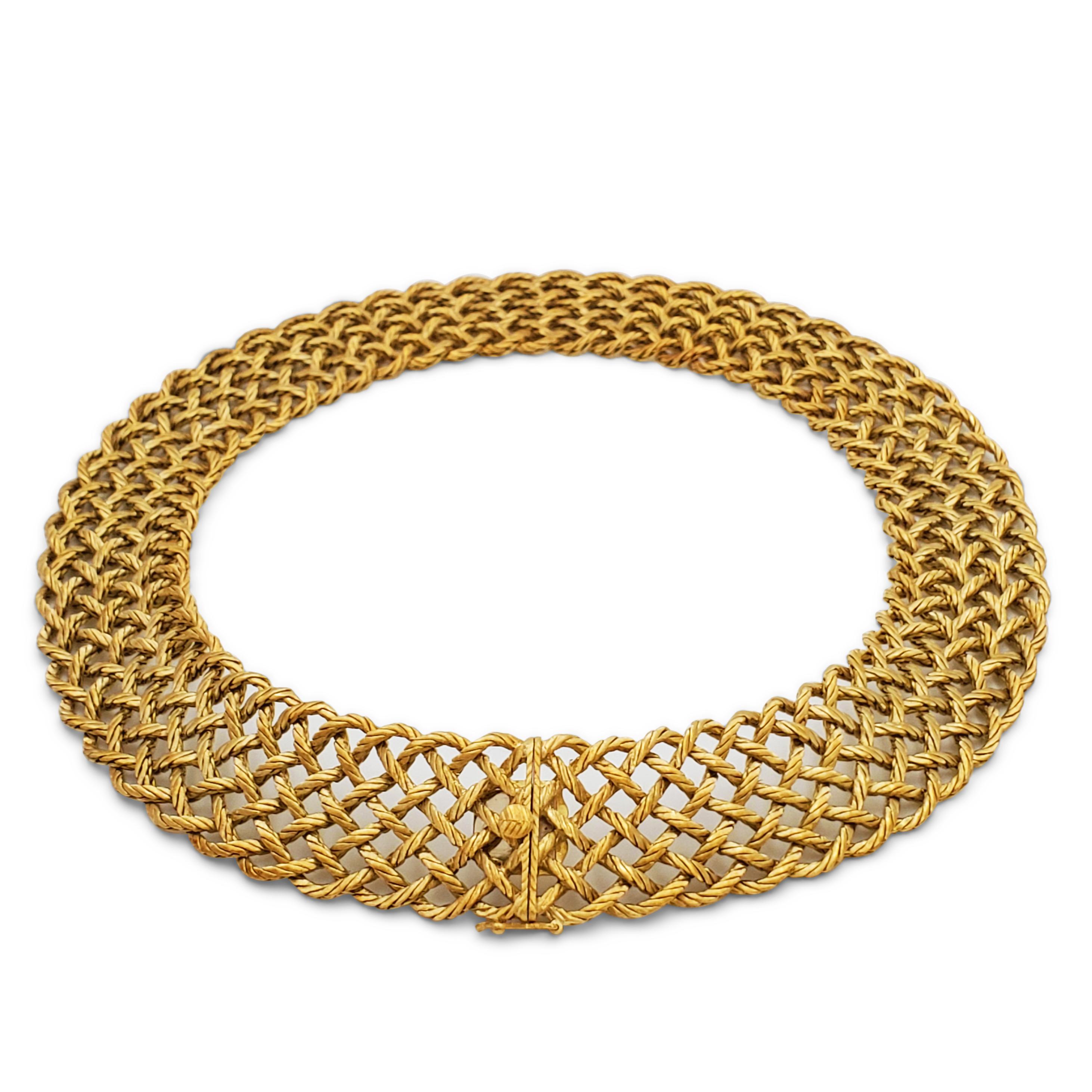 Buccellati 'Crepe de Chine' Goldhalskette 2