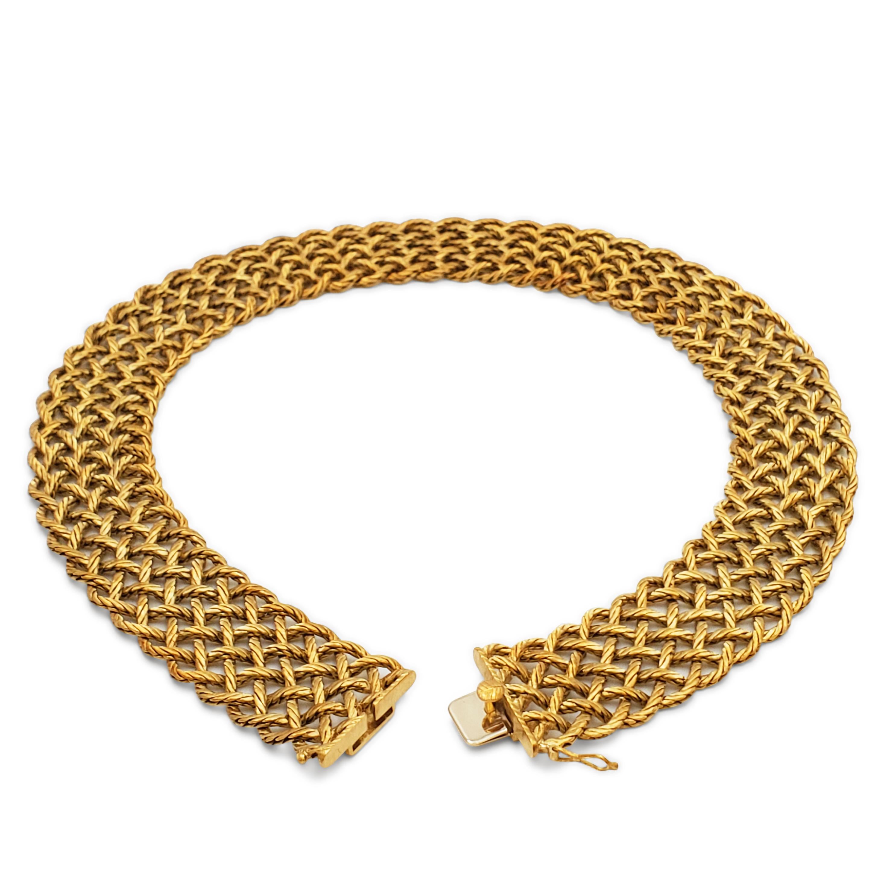 Buccellati 'Crepe de Chine' Goldhalskette 3