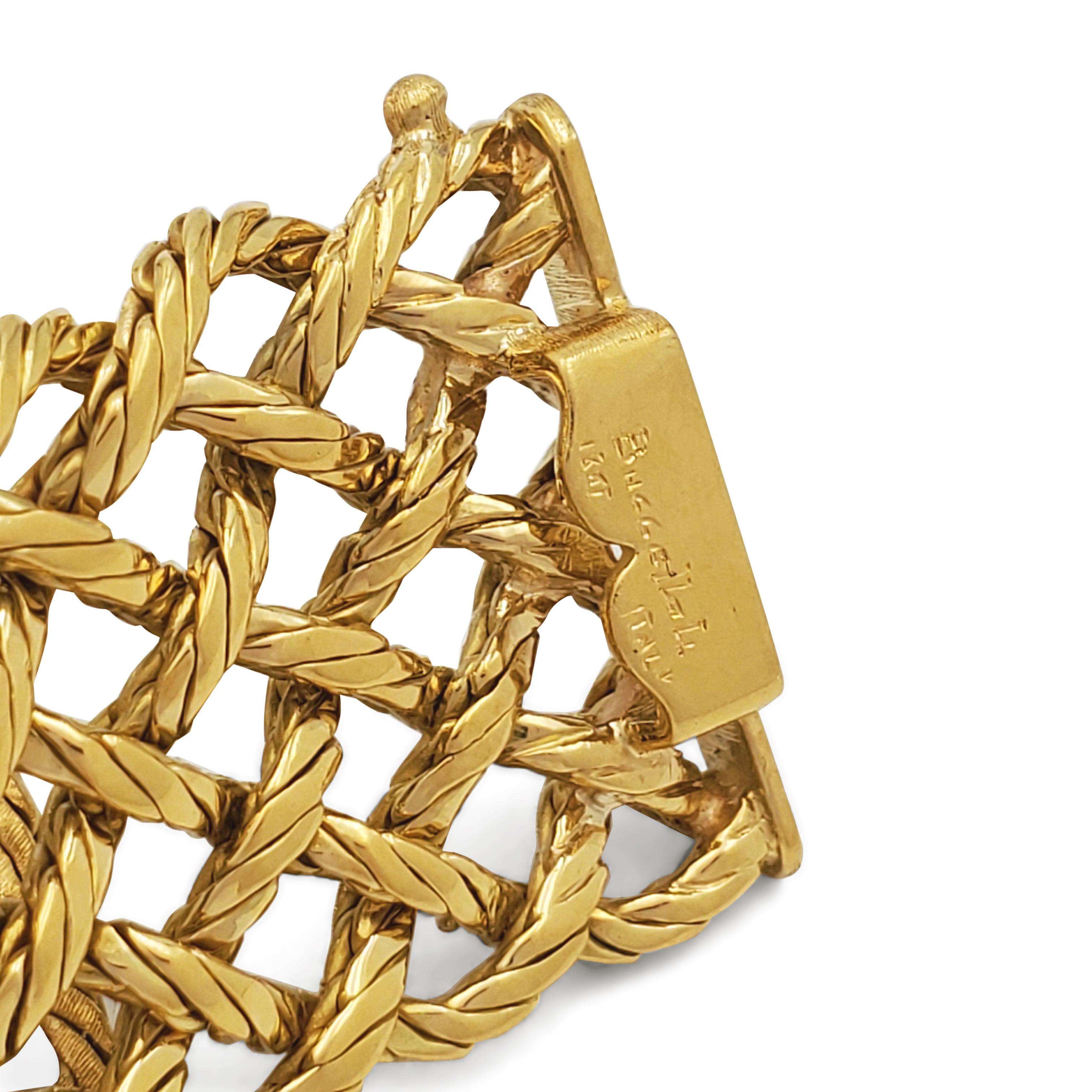 Buccellati 'Crepe de Chine' Goldhalskette 4
