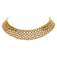 Buccellati 'Crepe de Chine' Goldhalskette