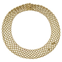 Buccellati Crepe De Chine Gold Necklace