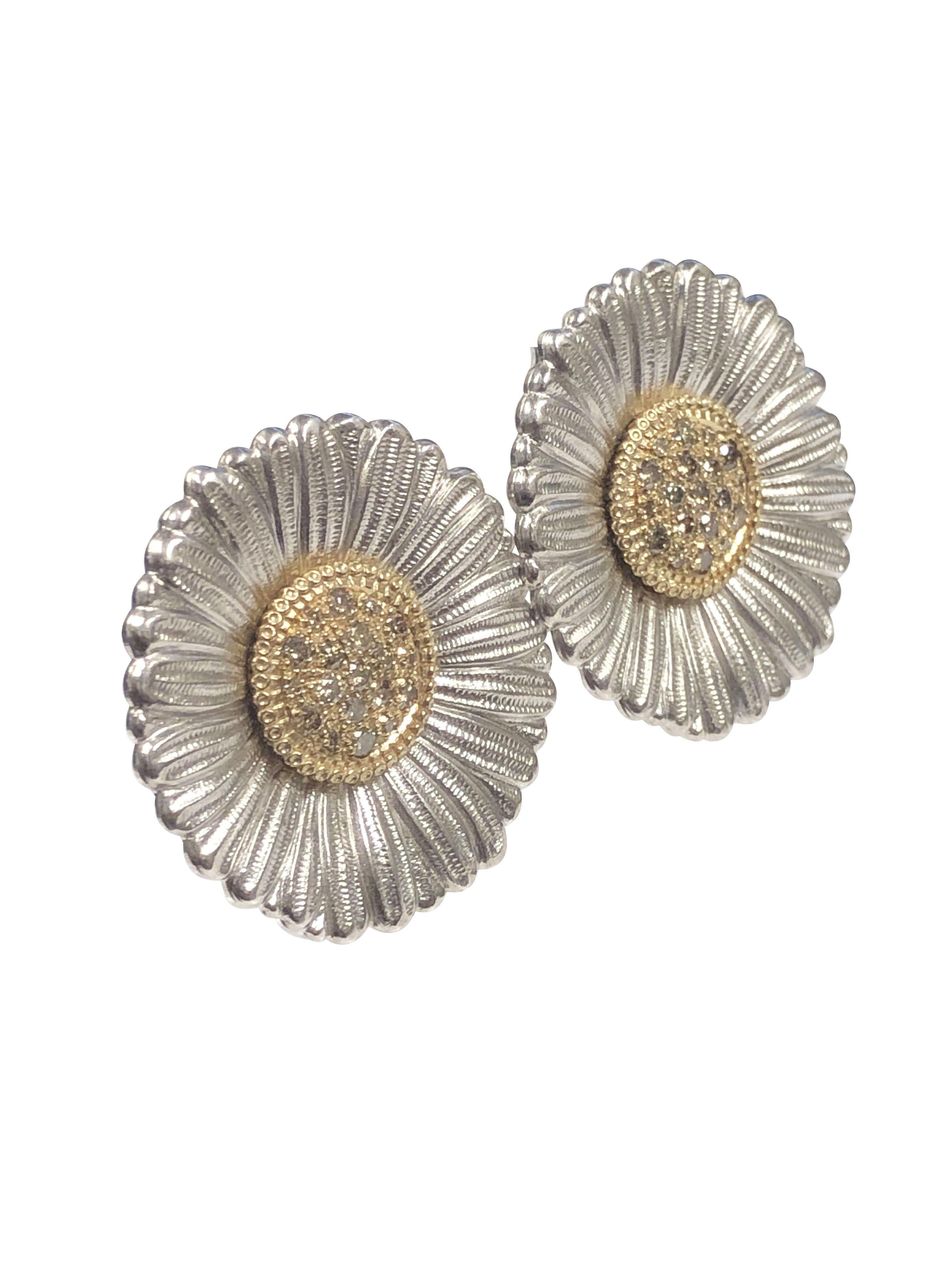 buccellati silver earrings