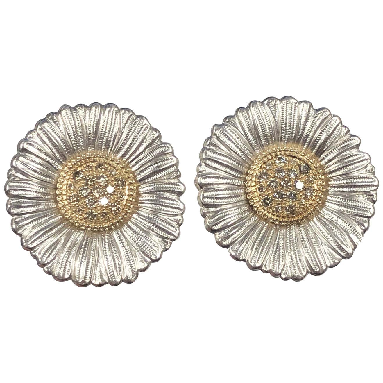 Buccellati daisy earrings Clearance
