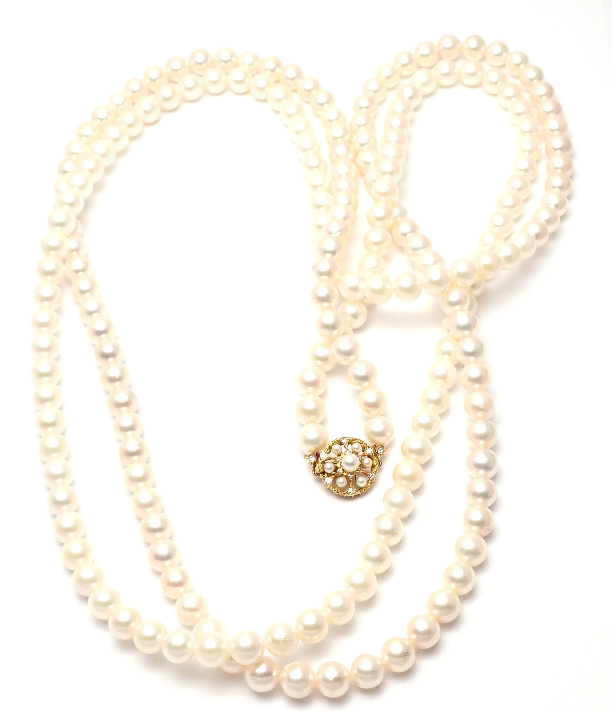 metall pearl necklace