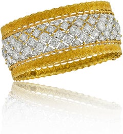 Bracciale in oro e diamanti Buccellati