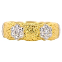 Buccellati Diamond Gold Band