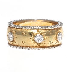 Buccellati Diamond Gold Band