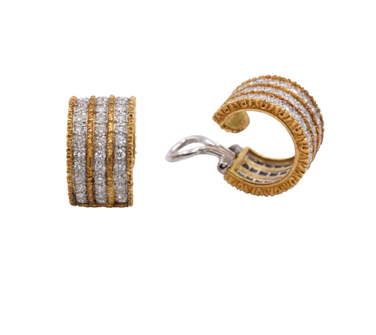 Buccellati Diamond Necklace and Earrings Set at 1stDibs