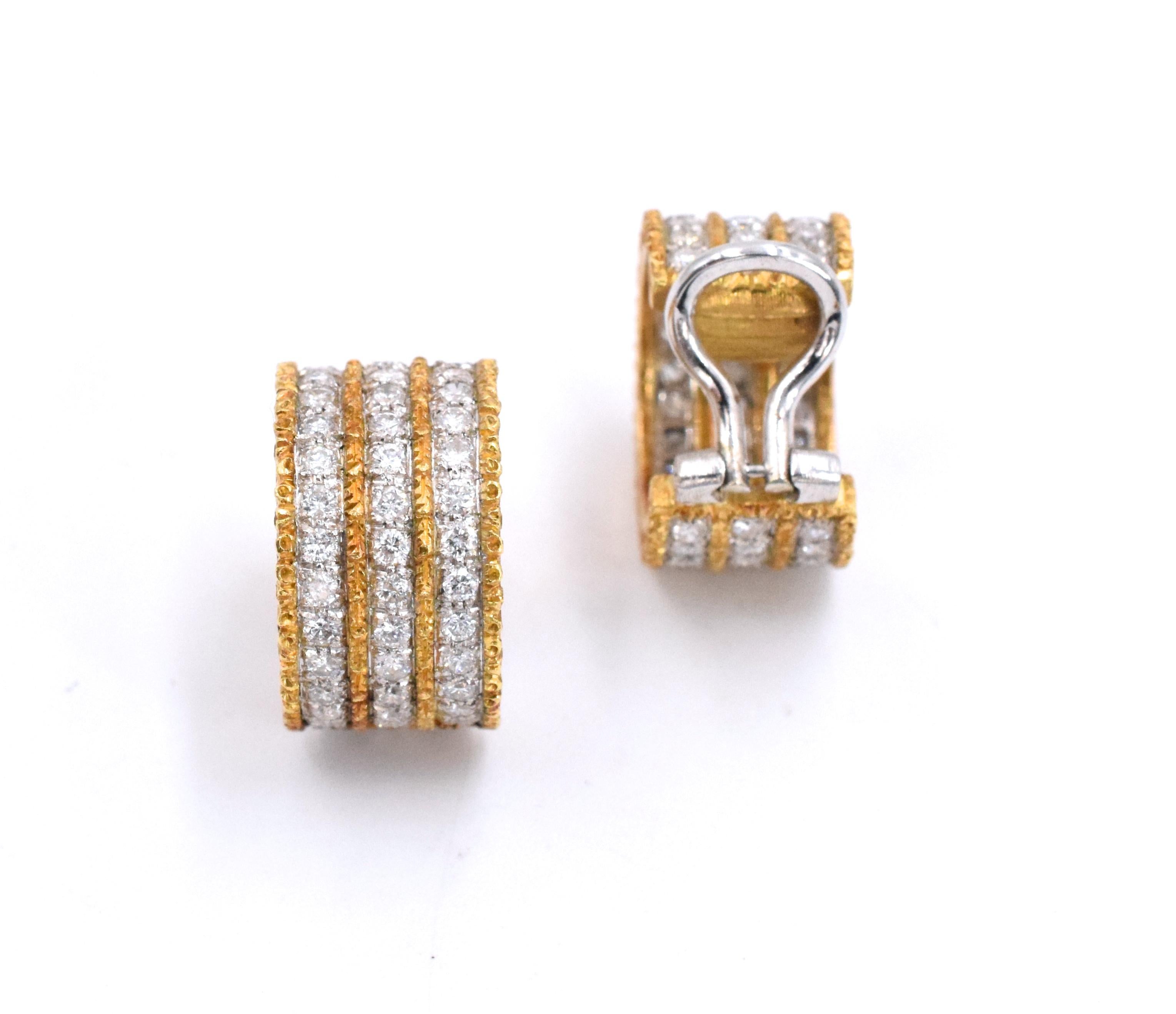Women's Buccellati Diamond Necklace and Earrings Set