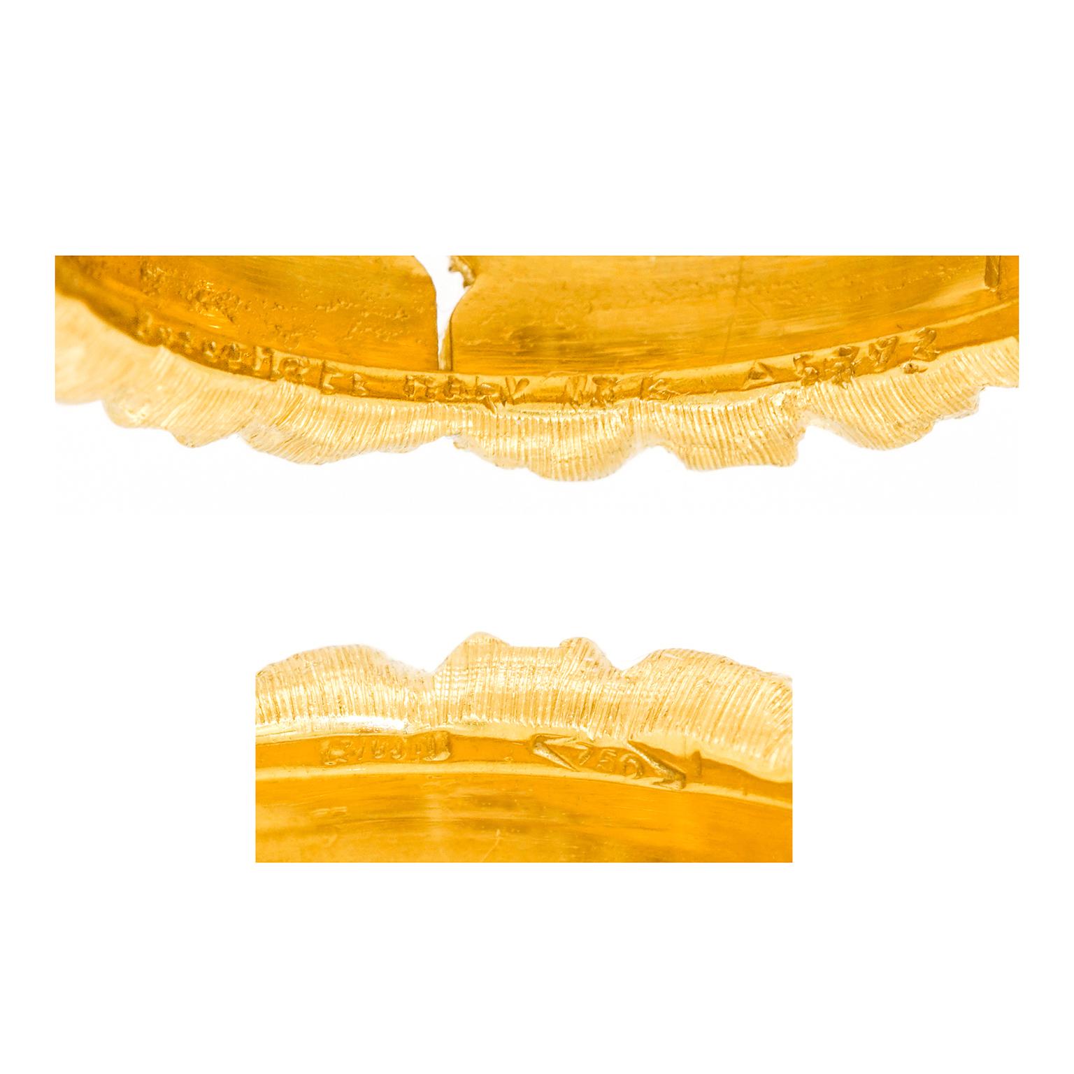 Women's or Men's Buccellati Diamond-set Gold 