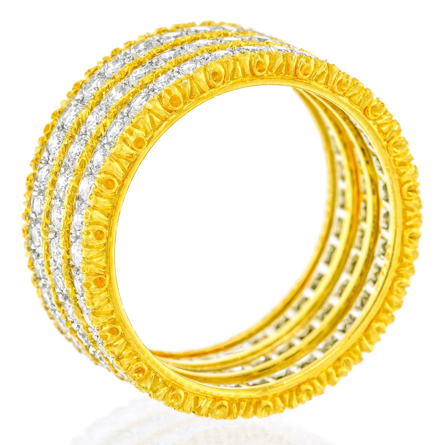 Buccellati Diamond-Set Gold Ring 2