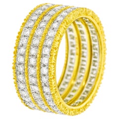 Buccellati Diamond-Set Gold Ring
