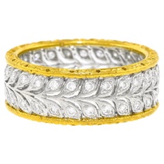 Buccellati Diamond-Set "Ramage" Band