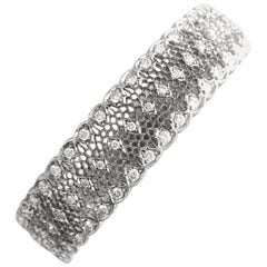 Buccellati Diamond White Gold Bracelet
