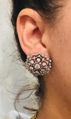 Pendientes Buccellati Diamantes Oro Blanco