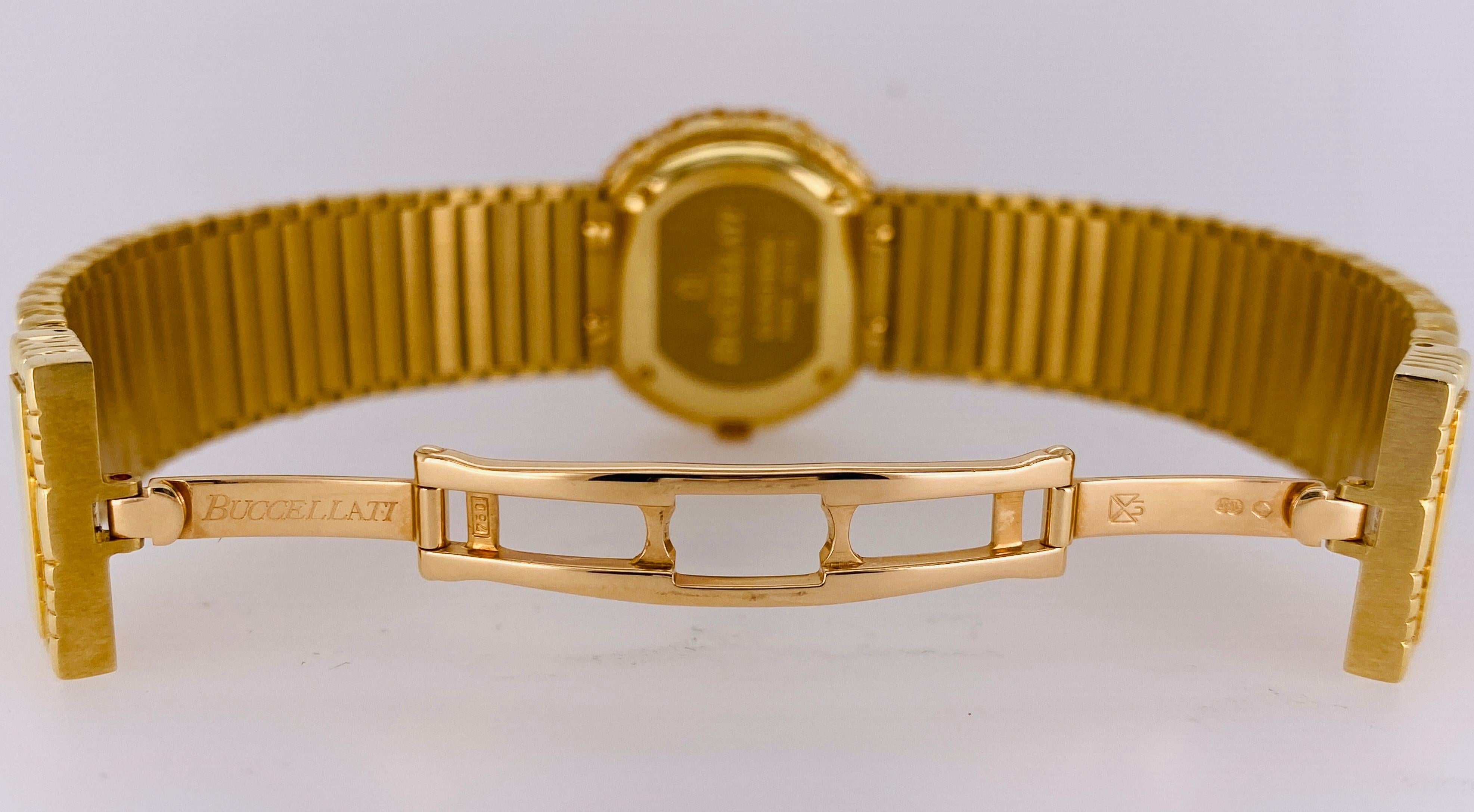 Women's Buccellati Eliochron 18k Gold Watch