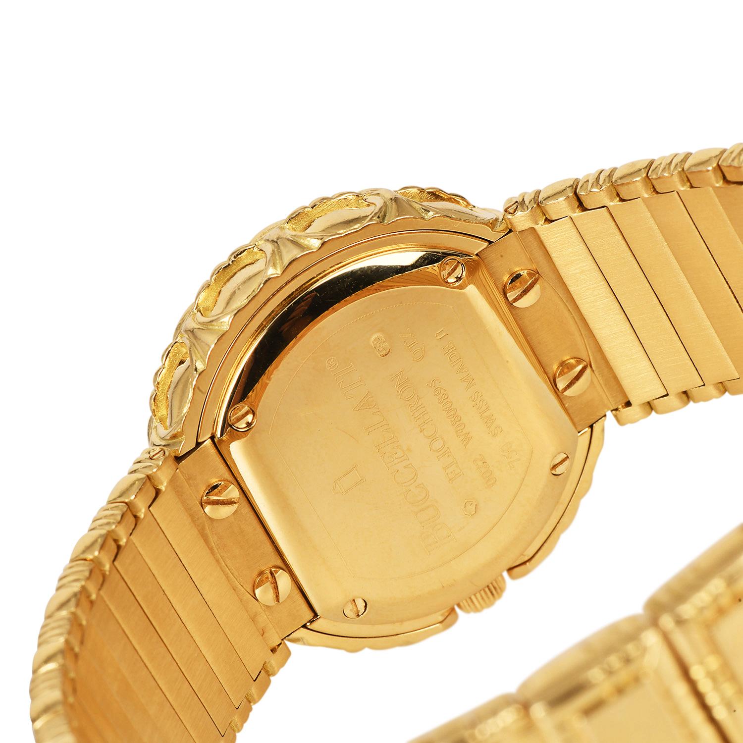 Buccellati Eliochron 18K Yellow Gold Ladies Wat 2